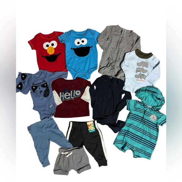 Carter's Other - Baby Boy Clothing Bundle Size 0-3 Months Carter’s, Gerber, Garanimals and more